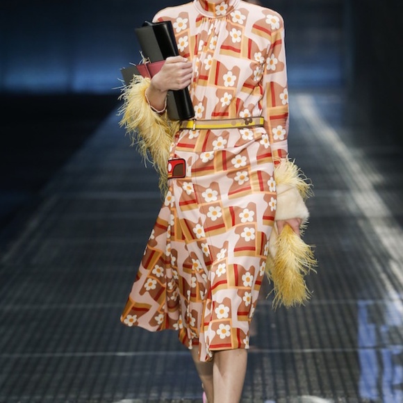 Prada/ Floral Long Sleeve Top/Shirt / Size Small - Picture 10 of 11